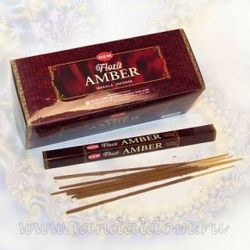 Благовония HEM "Flora Amber Masala/Амбер"