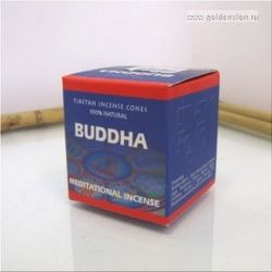 Благовония "Конусы Buddha с подставкой", Dr.Dolkar