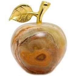 Яблоко 4 см, оникс (6 шт в упак)